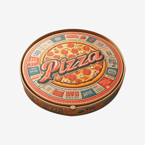 round pizza boxes