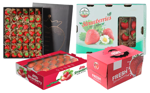 strawberry boxes