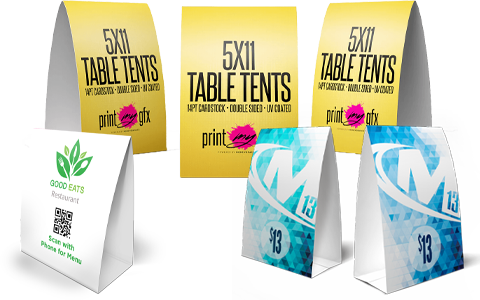 table tents