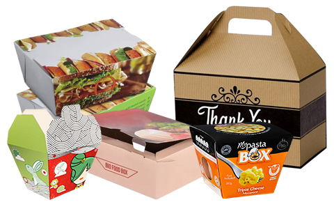 takeout boxes