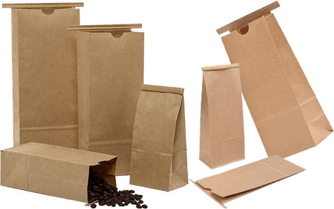 tin tie paper bags