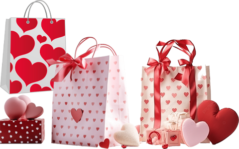 valentine gift bags